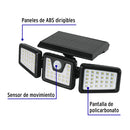 Luminario Solar LED 7W con sensor de movimiento, Volteck