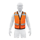 Chaleco de seguridad reforzado Truper con bolsas, talla Grande