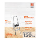 Escalera Reforzada de Aluminio Black&Decker, 5 escalones, 120 Kg
