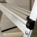 Escalera Reforzada de Aluminio Black&Decker, 5 escalones, 150 Kg