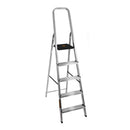 Escalera Reforzada de Aluminio Black&Decker, 5 escalones, 150 Kg