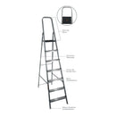 Escalera Reforzada de Aluminio Black&Decker, 7 escalones, 150 Kg