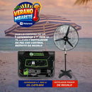 COMBO GENERADOR 4 T -3500 W + VENTILADOR DE PIE DE 20”  C/ CONTROL