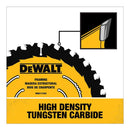 Disco De Sierra circular Dewalt 7 1/4" (184mm), 24 dientes