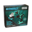 Kit Energy Taladro Percutor 13mm + Amoladora Angular 115mm 8500rpm