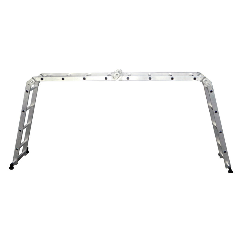 Escalera articulada de aluminio 4x4 peldaños, Espar