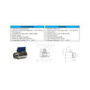 V. ESF. MINI INOX 1/2" M-H