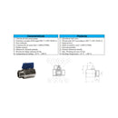 V. MINI INOX 3/4" M-H