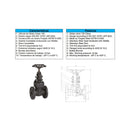 V. GLOBO A205 BRIDAS ANSI