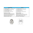 PURGADOR TERMOSTATICO Y ELIM. DE AIRE 1/2" INOX