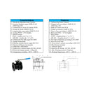 V. ESF. BIPART. AC 3" BRIDADA  ANSI 150