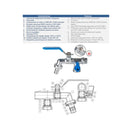 V. ESF. CANILLA 2 SALIDAS 1/2"X3/4"X3/4