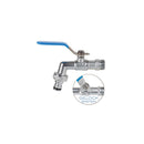 V. ESF. CANILLA 1" BSPT C/ACOPLE RAPIDO