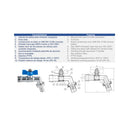 V. ESF. CANILLA 3/4" X 1" BSPT