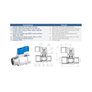 V. ESF MINI CIERRE M-H 3/8"