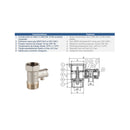 V. ALIVIO DE PRESION 3/4"