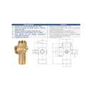 RACOR 5 VIAS LATON 1"