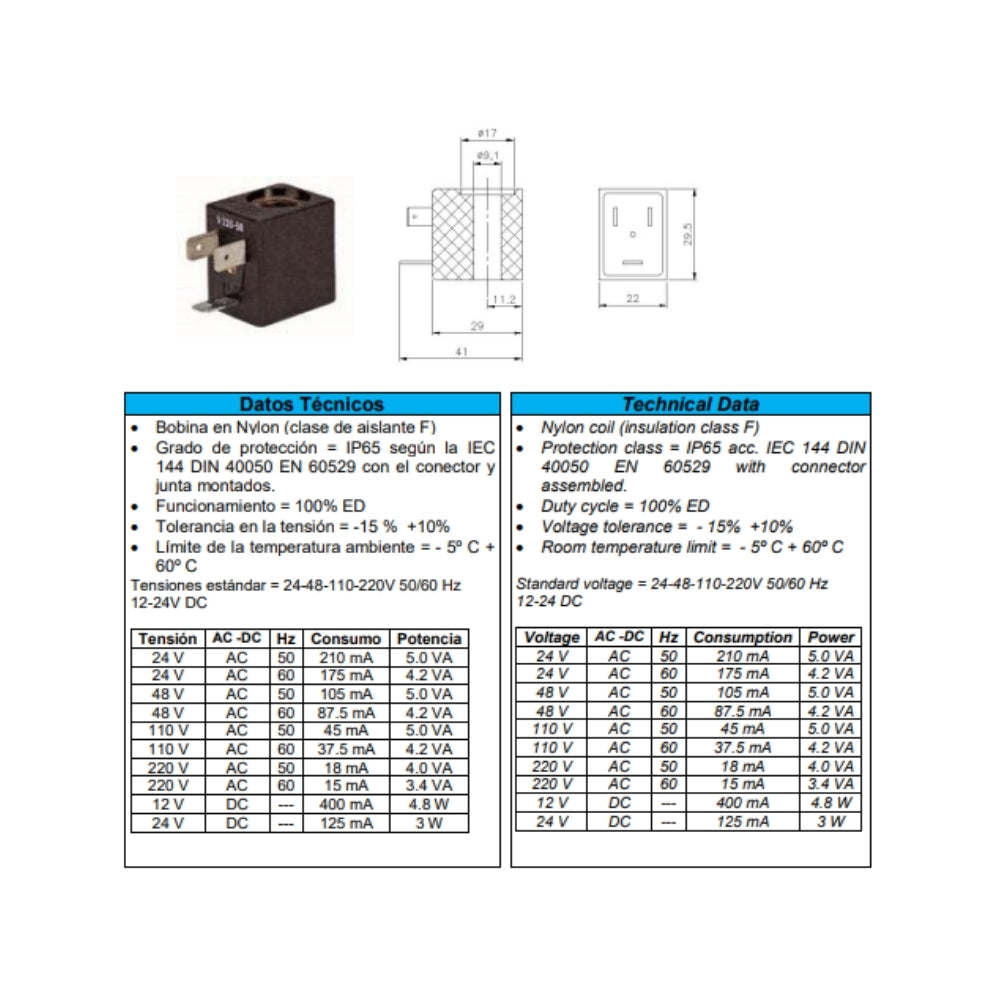 Ge power 436472 bobina di minima tensione 400//415vac Ge power 436472 bobina di minima tensione 400//415vac