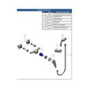 MONOCOMANDO P/ DUCHA CON KIT GE2