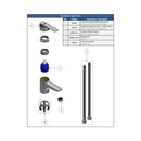 MONOCOMANDO P/ LAVATORIO K8