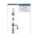 CANILLA P/ LAVATORIO GAMMA