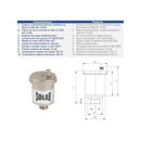 PURGADOR DE AIRE 3/4" BSPP LTN