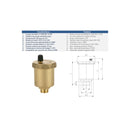 PURGADOR DE AIRE 1" BSPP LTN