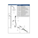 COLUMNA EXT. MONOCOMANDO EXTENSIBLE CON KIT