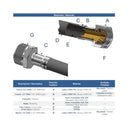 CONECTOR MACHO-HEMBRA M1/2"-F1/2"-40CM