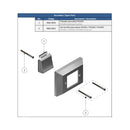 KIT PLACA/PULSADOR TECLA