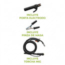SOLD. INVERTER 200 AMP ELECTRODO/MIG/TIG 1 Y 5KG