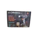 PISTOLA DE CALOR RECARGABLE 20V BAT 2AH+CHA 2.2A GLADIATOR EN CAJA