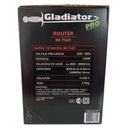 Router Gladiator 1200W 220V 50Hz Clase II