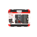 Juego de Llaves de Tubo 1/4” + 3/8” + 1/2”, 172 piezas, Gedore