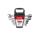 Juego de 5 Llaves Combinadas de Carraca, 8-19mm, Gedore