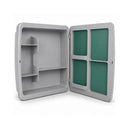 BOTIQUIN P/BAÑO COLOR GRIS OSCURO 2652