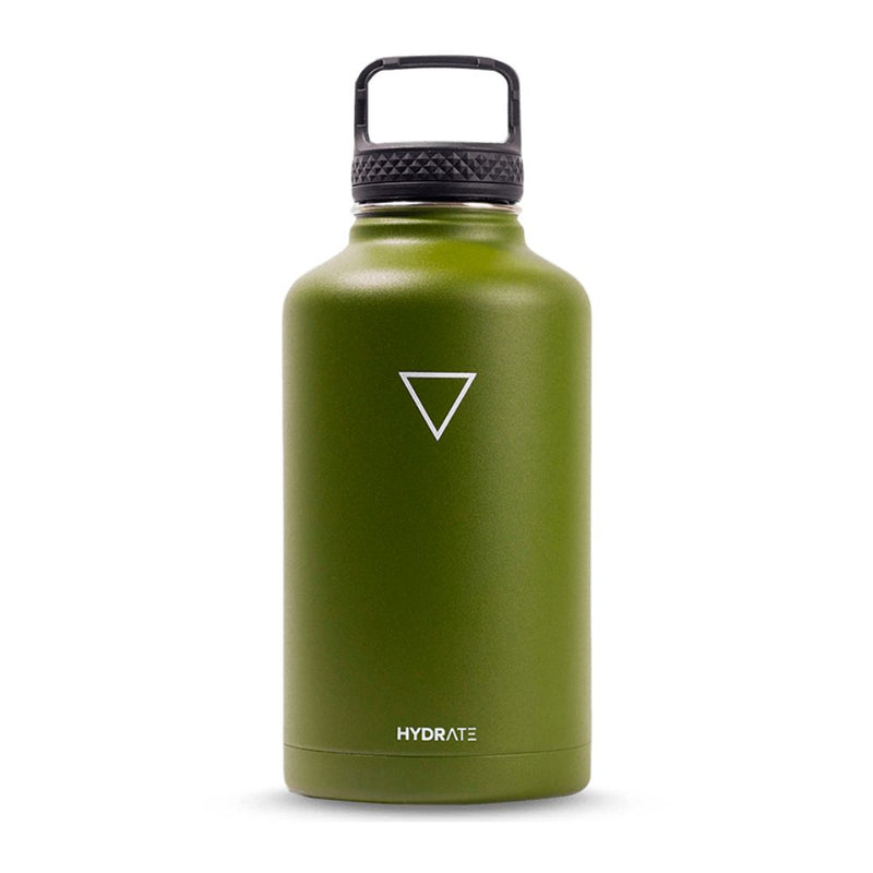 Termo Growler Hydrate de 1.900 ml, Verde Militar