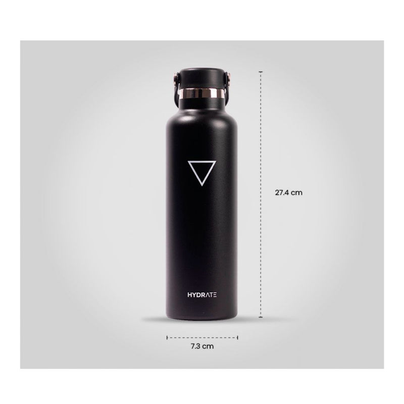 Termo Hydrate de 710 ml, Negro