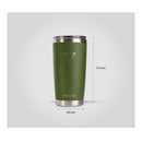 Vaso Hydrate 591 ML, Verde Militar