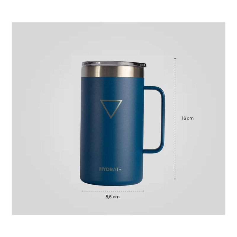 Manija Cervecera Hydrate de 710 ml, Azul Marino