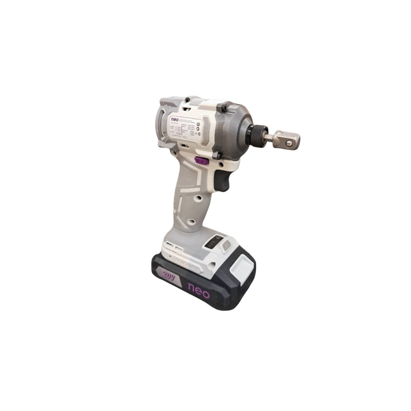 LLAVE IMPACTO RECARG. 1/2" 20V   300NM ATORN. C/ BAT Y CARG BRUSHLESS