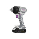 LLAVE IMPACTO RECARG. 20V 1000NM + BAT 4AH + CARG. 4A