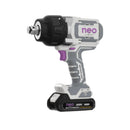 LLAVE IMPACTO RECARG. 20V  1600NM + 2 BAT 4AH + CARG. 4A NEO NEXT