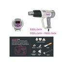 PISTOLA DE CALOR 2000W C/ACC NEO