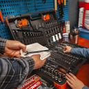 JUEGO DE TALLER EN CAJA MASTER 5000R GEDORE ROBUST