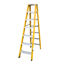 Escalera Stanley de Fibra de vidrio, doble acceso, 7 escalones