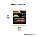 JGO.  10 CUCHILLAS P/NAVAJA NV-7X Y NM-6