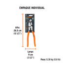 PINZA DE ELECTRICISTA 8' MANGO PVC, TRUPER