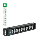 Juego de 9 dados cuadro 3/8" torx, Truper