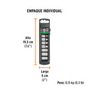 JUEGO DADOS TORX HEMBRA, 1/4", 7 PIEZAS